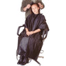 Satin Chemical Cape / Black