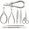 Satin Edge 8 Piece Manicure/Pedicure Combination Kit