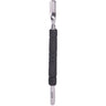 Satin Edge Rubber Grip Double Ended Cuticle Pusher