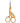 Satin Edge - Stork Scissor - Gold-Tone - Perfect for Cutting Silk, Fiberglass or Linen Nail Wraps, Scissors Have a Whimsical Stork Design