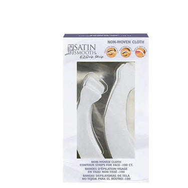 Satin Smooth EZ Grip Non-Woven Contour Facial Strip / 100 Count