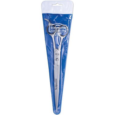 Scalpmaster - 10" Ice-Tempered Barber Shear - Built-In Finger-Rest and Two Finger Inserts