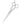 Scalpmaster - 7-1/2" Ice-Tempered Barber Shear - Includes a Stylish Leatherette Case