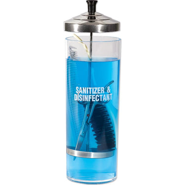 Scalpmaster - Acrylic Unbreakable Sanitizing Jar - 10"H x 3-1/4"D / 42 oz.