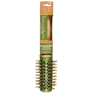 Scalpmaster Bamboo Collation - 2-3/4" Round Boar/Nylon Bristle Brush
