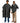 Scalpmaster Barber Jacket And Cutting Cape Set, Black