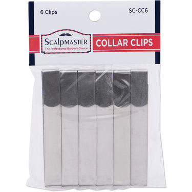Scalpmaster Collar Clips / 6 per Bag