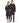 Scalpmaster Full Size Crinkle Nylon Uniform, Snap Black