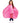 Scalpmaster Jam 'N Jellie Kiddie Cape 35" X 42", Velcro Pink
