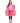 Scalpmaster Jam 'N Jellie Shampoo Cape 54" X 36" / Velcro Pink