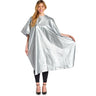 Scalpmaster Nylon Chemical Cape 60"X44", Snap Silver