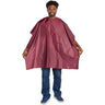 Scalpmaster Nylon Styling Cape 54" X 45", Velcro Burgundy
