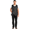 Scalpmaster Nylon Vest Jacket, Zipper Black
