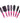 Scalpmaster Rebel Collection 7 Piece Brush Set with Carry Case