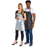 Scalpmaster Reversible Nylon Operator Apron, Black/Silver