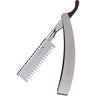 Scalpmaster - Stainless Steel Hair Shaper in a Case with 5 Blades - 7-3/4" Long