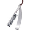 Scalpmaster - Stainless Steel Hair Shaper with 5 Blades - 7-3/4" Long