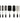 Scalpmaster - The White Tux Collection 7 piece Ceramic Brush Set in Carrying Case