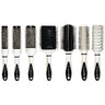 Scalpmaster - The White Tux Collection 7 piece Ceramic Brush Set in Carrying Case