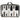 Scalpmaster - The White Tux Collection 7 piece Ceramic Brush Set in Carrying Case