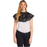 Scalpmaster Vinyl Comb-Out Cape / 26" X 26", Tie String Black