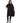 Scalpmaster Vinyl Shampoo Cape / 54" X 36", Velcro Black
