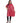 Scalpmaster Vinyl Shampoo Cape / 54" X 36", Velcro Burgundy