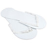 Scampers Disposable Pedicure Slippers / White / 50 Pack by Scampers