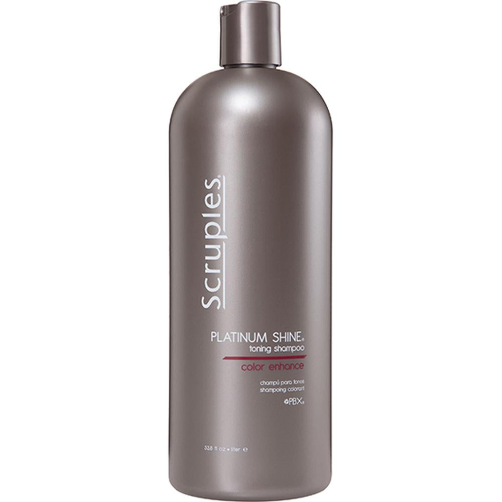 Scluples Scruples Platinum Shine Toning Shampoo / 1 Liter β Pure Spa Direct