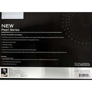 Scruples True Integrity Opalescent Creme Color Pearl Series Swatch Card