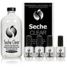 Seche Clear Base Coat Professional Bonus Buy Kit / (1) 16 oz. Seche Clear Base Coat Refill + (4) 0.5 oz. Seche Clear Base Coat