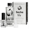 Seche Vite Dry Fast Top Coat Professional Kit - (1) Dry Fast Top Coat 1/2 oz. + (1) Dry Fast Top Coat Refill Bottle - 4 oz. + (1) Nozzle