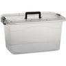Secure Latch Storage Box with Handle / 13" L x 9" W x 9" H by Product Club