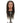 Selena 100% Human Hair Manikin - 28"-30" Dark Brown Hair by Celebrity