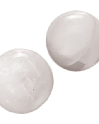 Selenite Crystal Sphere Set