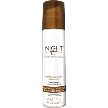 Selfie Overnight Sunless Bronzing Lotion / 6.78 fl. oz. - 200 mL.
