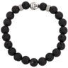 Serina & Company - Partial Silver & Black Lava Bracelet | Aromatherapy Jewelry for Retail!