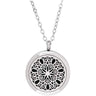 Serina & Company - Stainless Steel Circle of Love Pendant | Aromatherapy Jewelry for Retail!