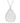 Serina & Company - Stainless Steel Floral Tear Drop Pendant | Aromatherapy Jewelry for Retail!