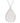 Serina & Company - Stainless Steel Swirl Tear Drop Pendant | Aromatherapy Jewelry for Retail!