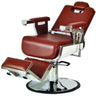 Seville Barber Chair with 27" Base Heavy Duty Hydraulic Pump by Pibbs