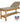 Seychelle Stationary Table / Wave Backrest / Storage Shelf by Oakworks