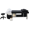 Shani Head Spa Treatment Bed with Steam Therapy / Black by Hans Equipment