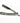 Shaving Factory Metal Straight Edge Barber Razor / Heavy-Matte