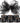 Sheer Organza Ribbon - Black - 1-1/2"W x 100 yds / Case of 6 Rolls