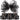 Sheer Organza Ribbon - Black - 1-1/2"W x 100 yds  / Case of 6 Rolls
