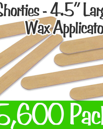 Shorties - Large Waxing Sticks - 4.5&quot; Long x 0.6&quot; Wide / Case of 5,600 by Xen Stix