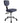 Signe Contoured Esthetic Stool with Back Support / Dark Blue by Silver Spa