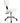 Signe Contoured Esthetic Stool with Back Support / White by Silver Spa