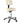 Silhouet-Tone Deluxe Round Air-Lift Stool With Backrest / 18" to 23" Height